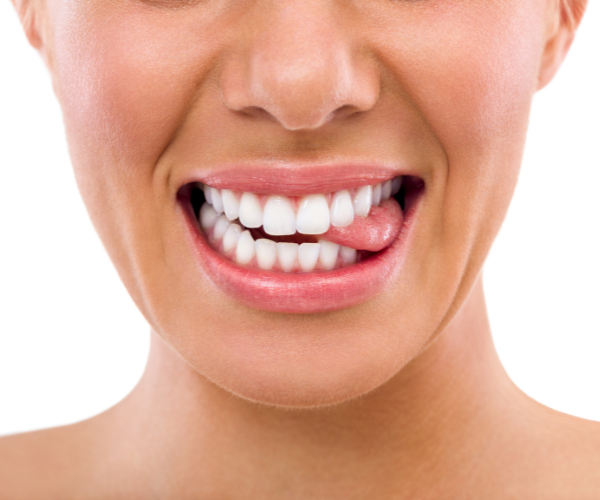 BITING TONGUE AT NIGHT?