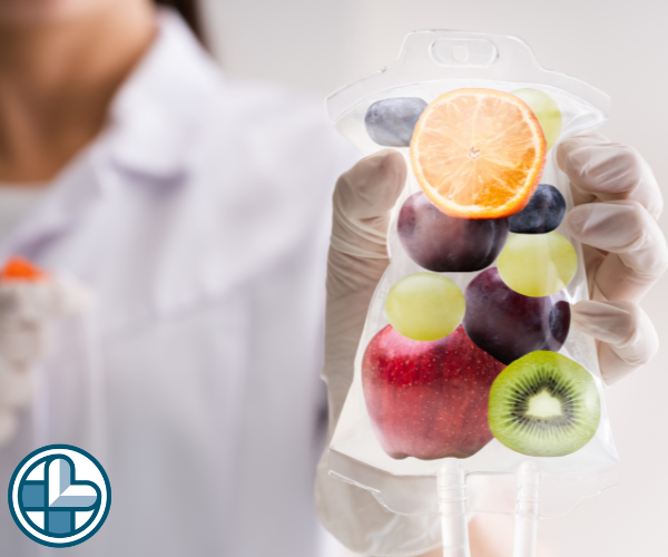 STARTING THE YEAR WITH A VITAMIN DRIP